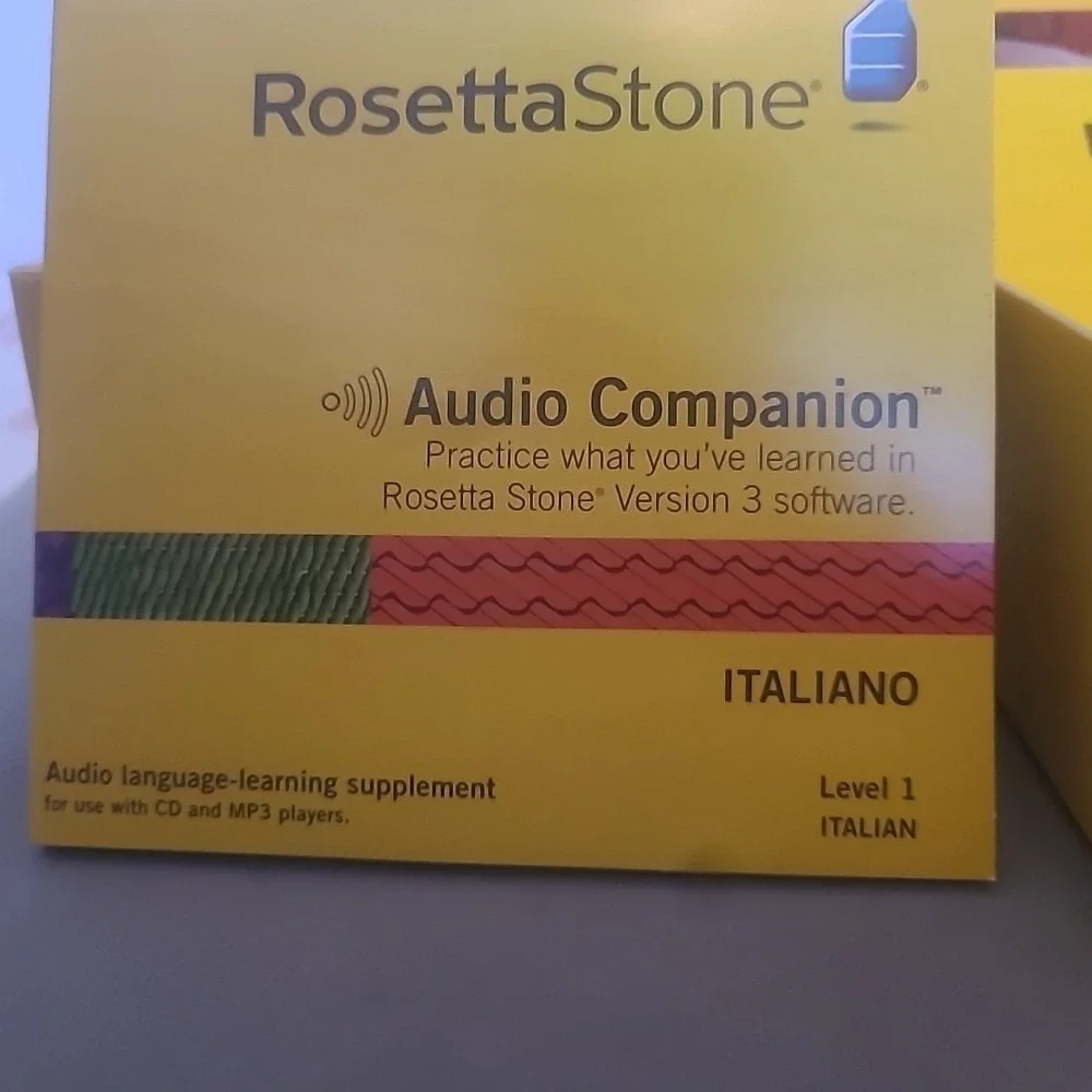 Rosetta Stone Italiano Level 1, 2, 3 ‎ WINDOWS AND MAC